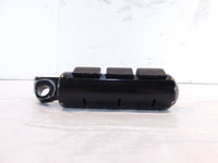 One Harley Touring FXR Dyna Sportster & Softail Black Skull Footpeg Footrest - C3 Cycle