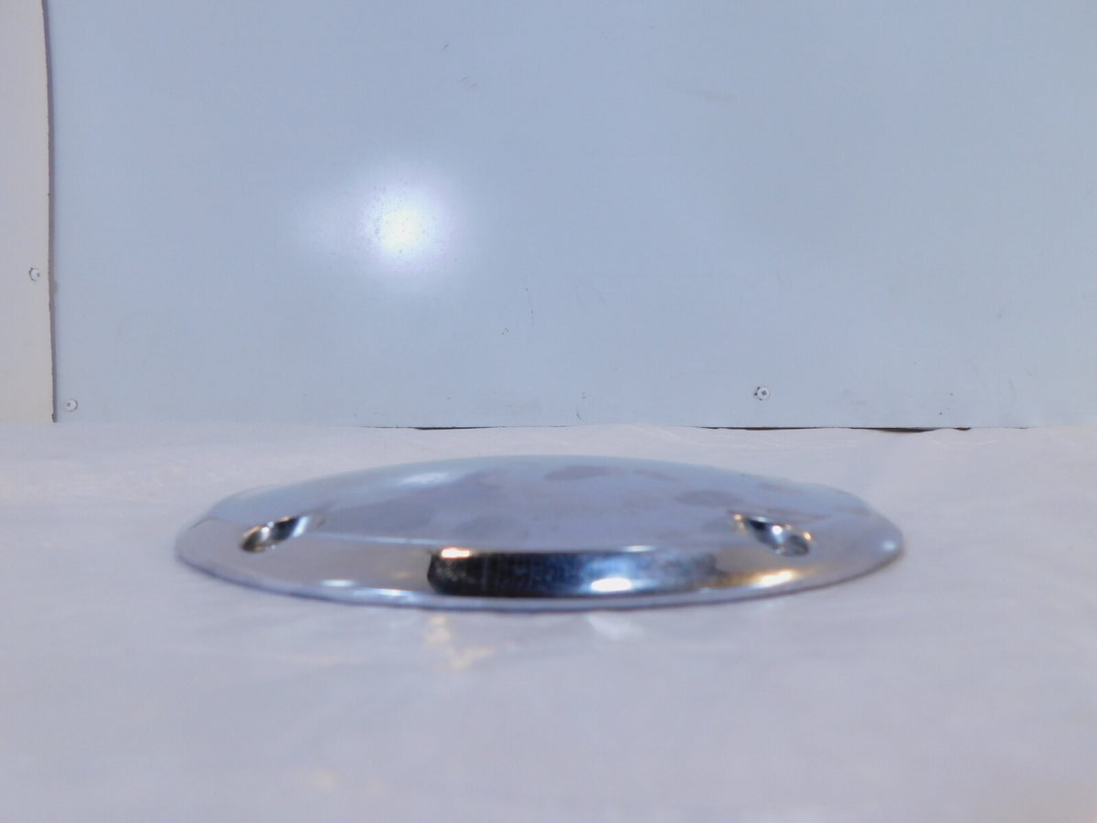 Harley Davidson Twin Cam Softail & Dyna Left Engine Chrome Derby Clutch Cover - C3 Cycle