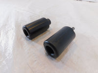 Suzuki GSX-R750 GSXR750 & Burgman 400 Black Left/Right Handlebar End Weights - C3 Cycle