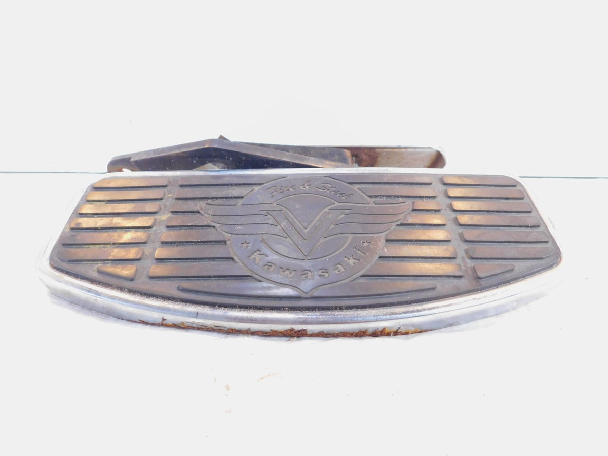 Kawasaki Vulcan VN 800 Classic Fire & Steel Front Right/Left Footrest Footboards - C3 Cycle