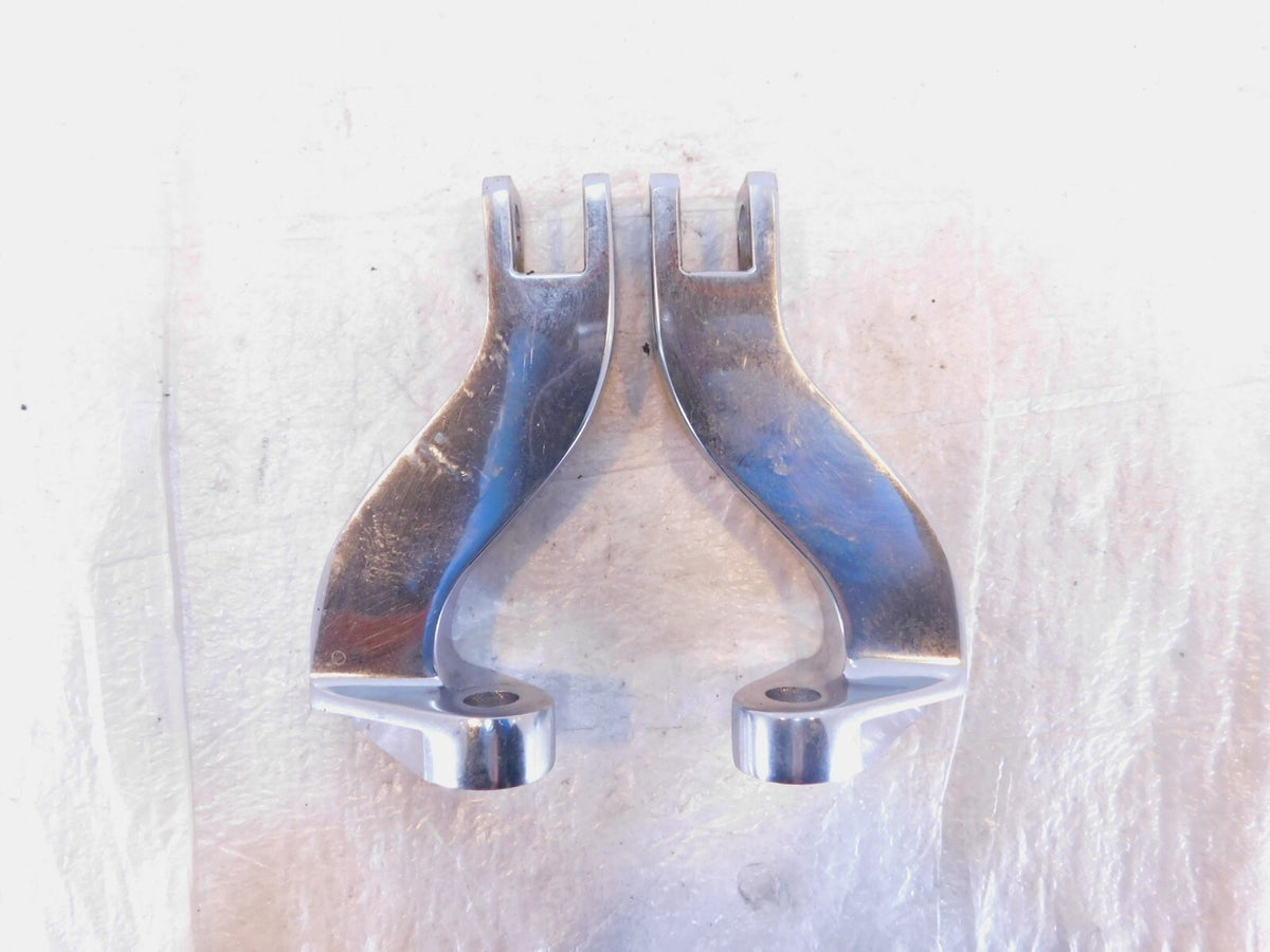 Harley Touring Road King Street Glide Right Passenger Peg Footpeg Mount Brackets - C3 Cycle