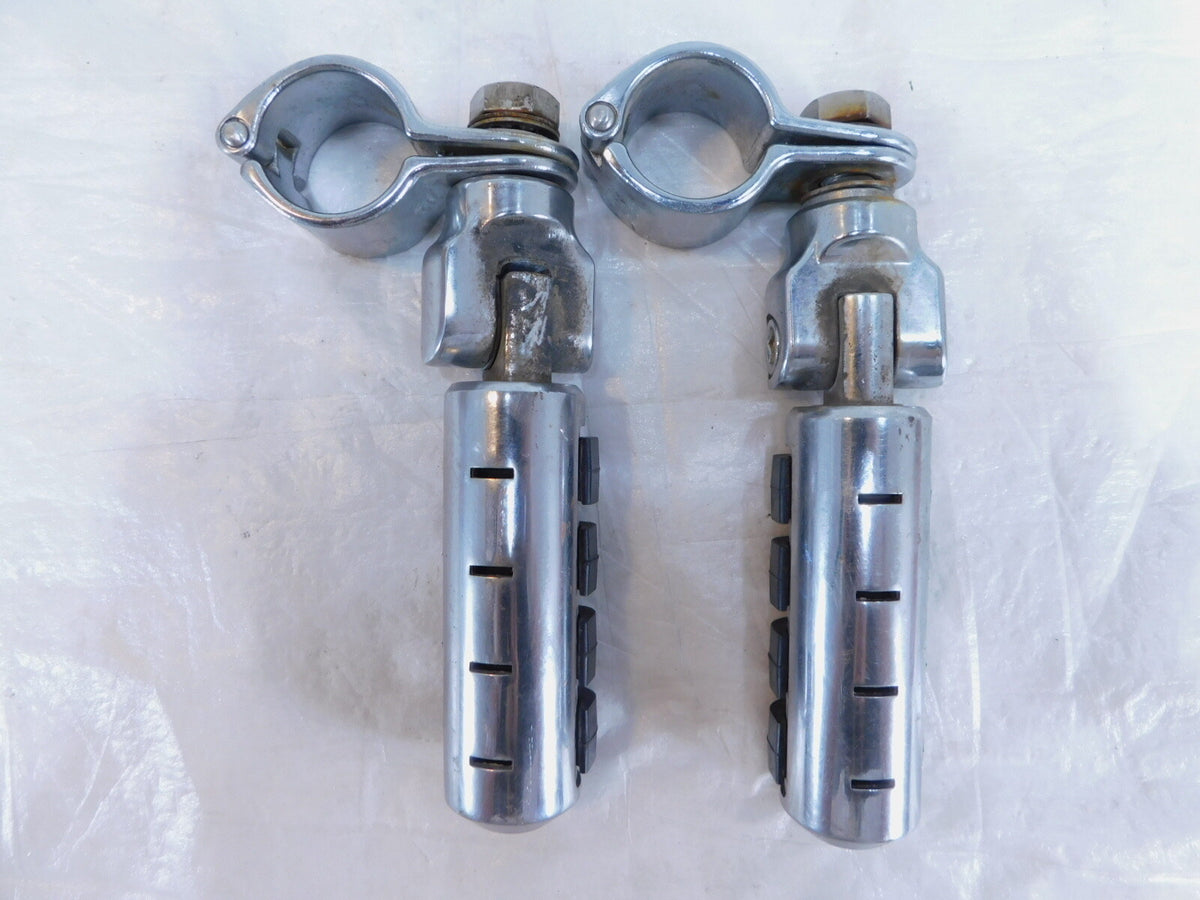 Harley Davidson Electra Glide & Road King Chrome Highway Peg Footrest Footpegs - C3 Cycle