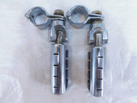Harley Davidson Electra Glide & Road King Chrome Highway Peg Footrest Footpegs - C3 Cycle
