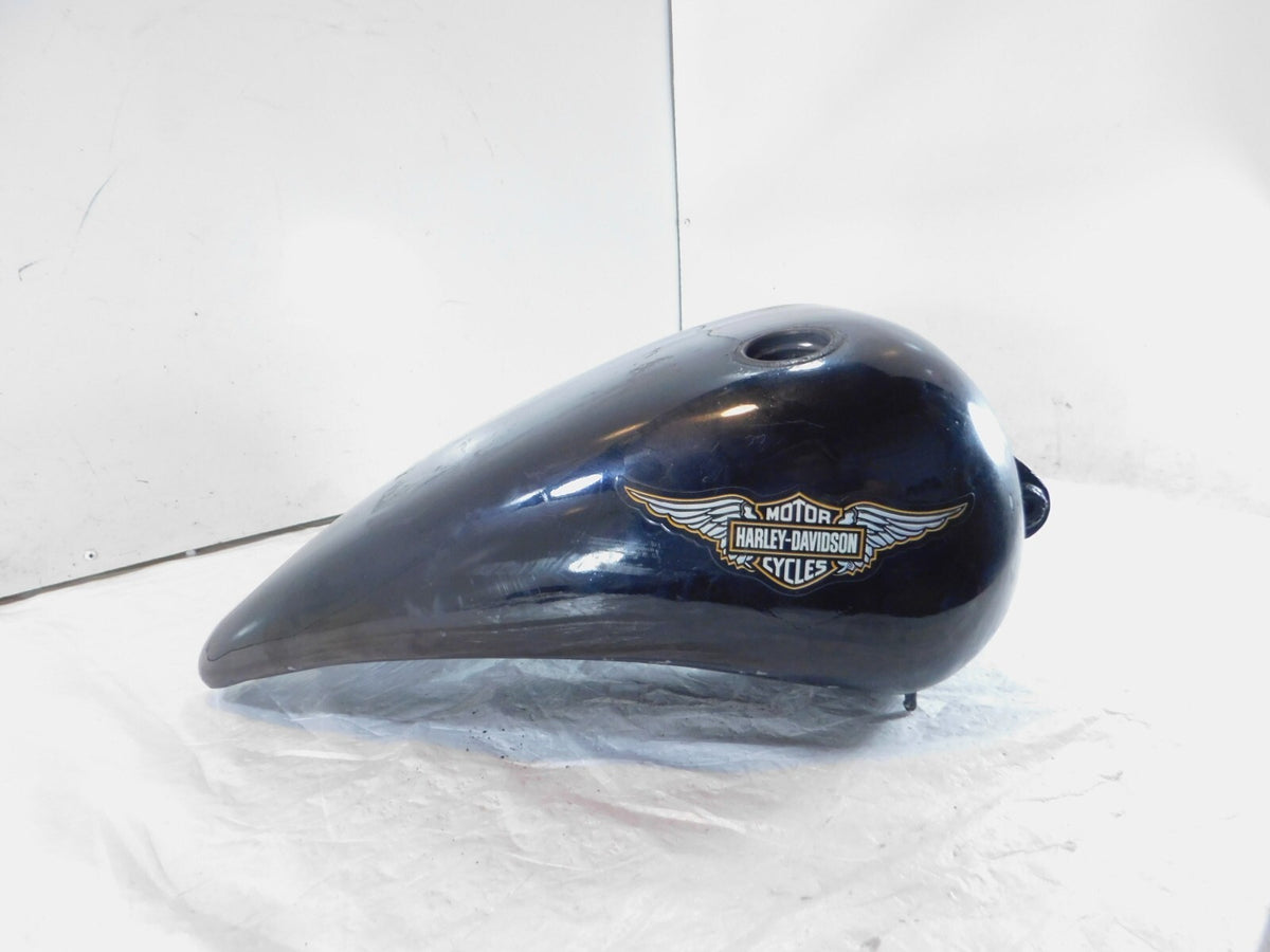 1996-2003 Harley Davidson Sportster 883 & 1200 Black Large Petrol Fuel Gas Tank - C3 Cycle