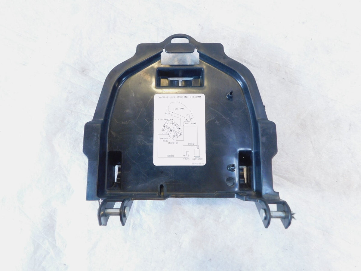 Kawasaki Ninja 400 EX400 ABS Z400 Black Rear Back Undertail Battery Tray Cover - C3 Cycle