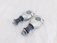 2012-2018 BMW F800 F800GT Silver Front Left Right Handlebar Riser Bracket Clamps - C3 Cycle
