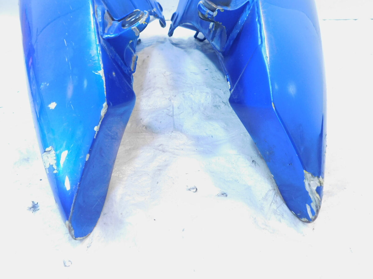 2001 Titan Phoenix ZRM ZSX Softail EVO Blue Left & Right Fuel Gas Petrol Tanks - C3 Cycle