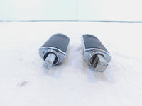 Harley Touring FXR Dyna Sportster & Softail Black & Chrome Footpegs Footrests