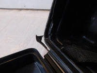 1984-1989 BMW K100RS Black Right Rear Integral Case Saddlebag Luggage Holder Box - C3 Cycle