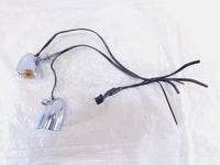 Harley Davidson Chrome Sportster Softail Dyna V-Rod Front Turn Signal Indicators - C3 Cycle