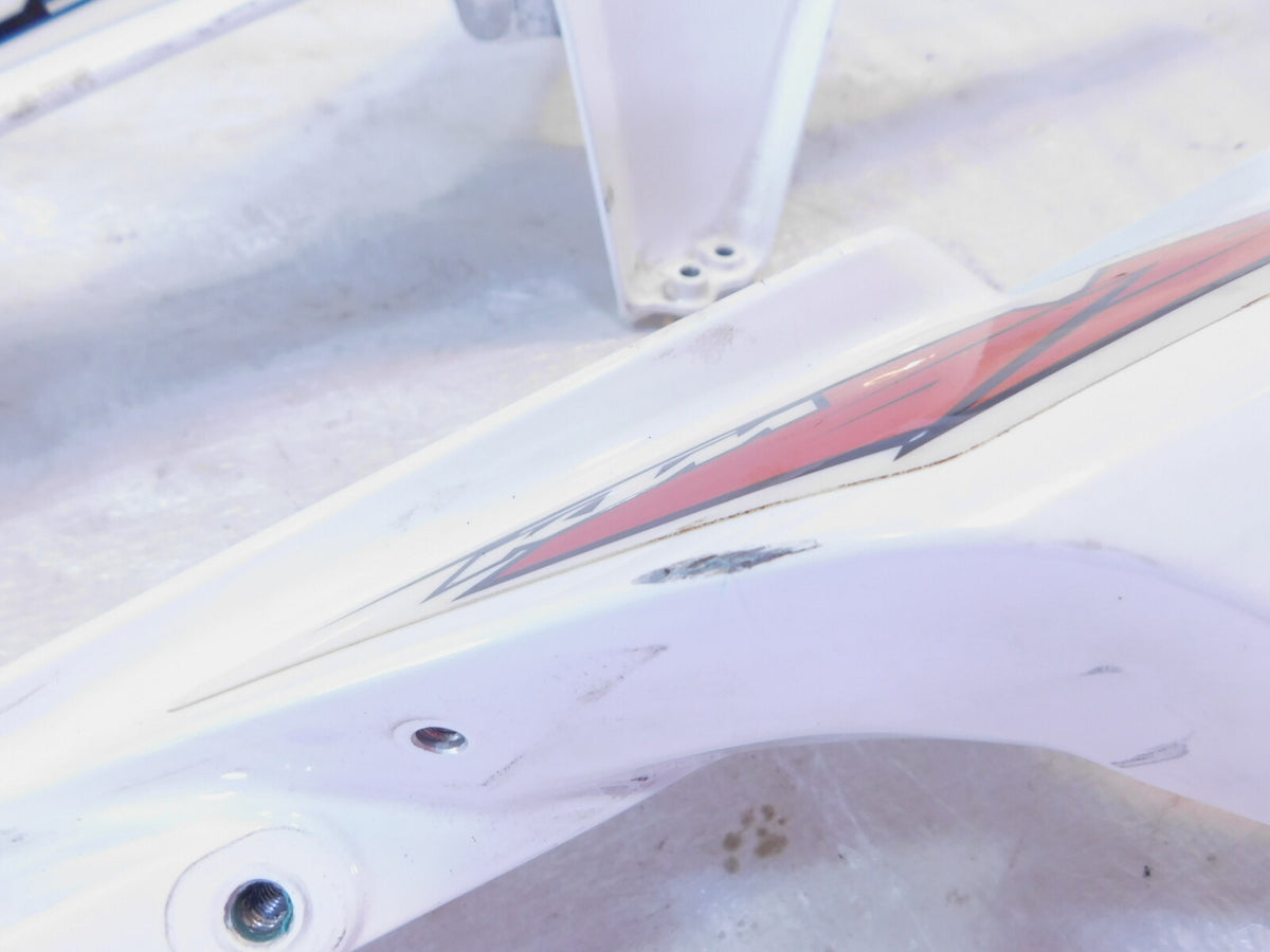 2015-2018 KTM 690 Duke White Left/Right Rear Seat Tail Section Subframe Brackets - C3 Cycle