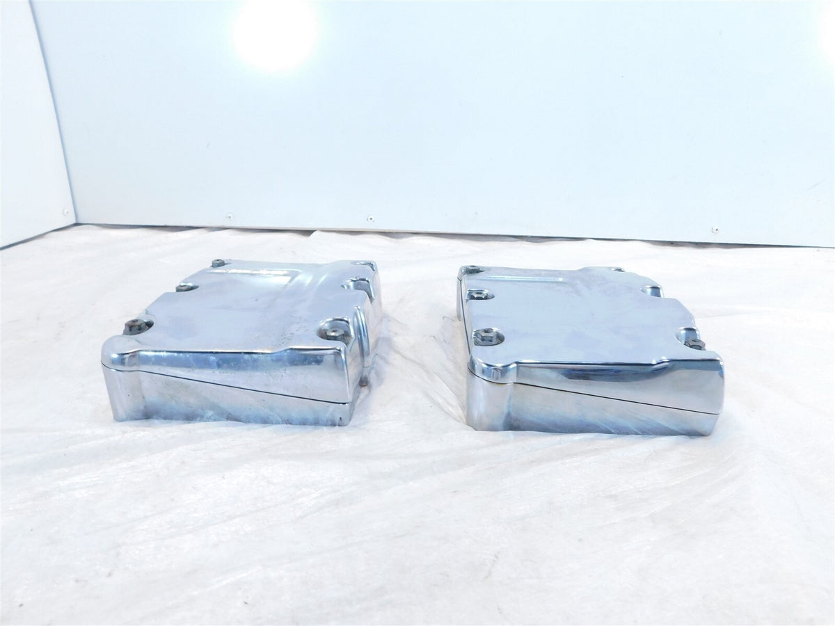Harley Davidson Touring Dyna & Softail Chrome Cylinder Head Top Rocker Boxes - C3 Cycle