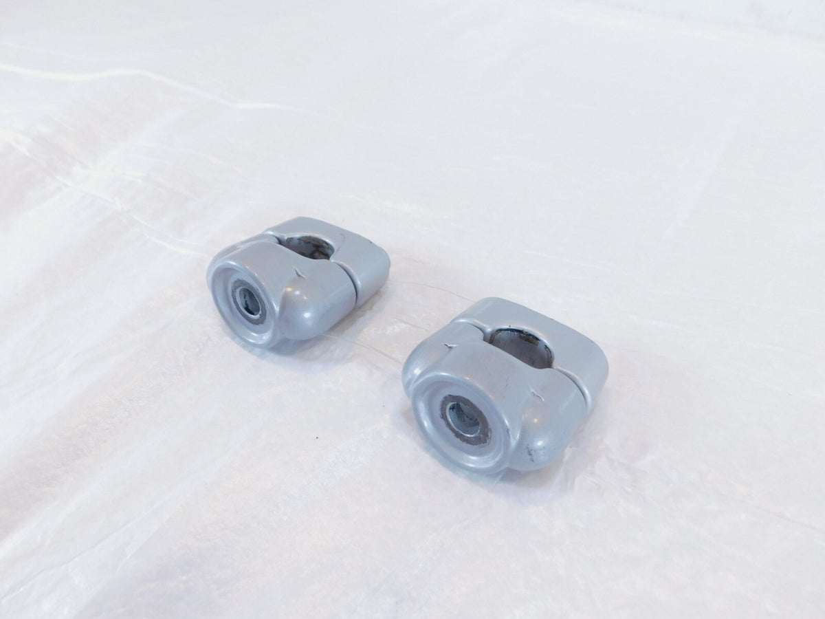 97-2000 BMW F650 Funduro F650ST Upper/Lower Handlebar Riser Clamp Bracket Mounts - C3 Cycle