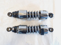 Harley Davidson Sportster 883 & 1200 Chrome Rear Shock Absorbers Pair 11.5" - C3 Cycle