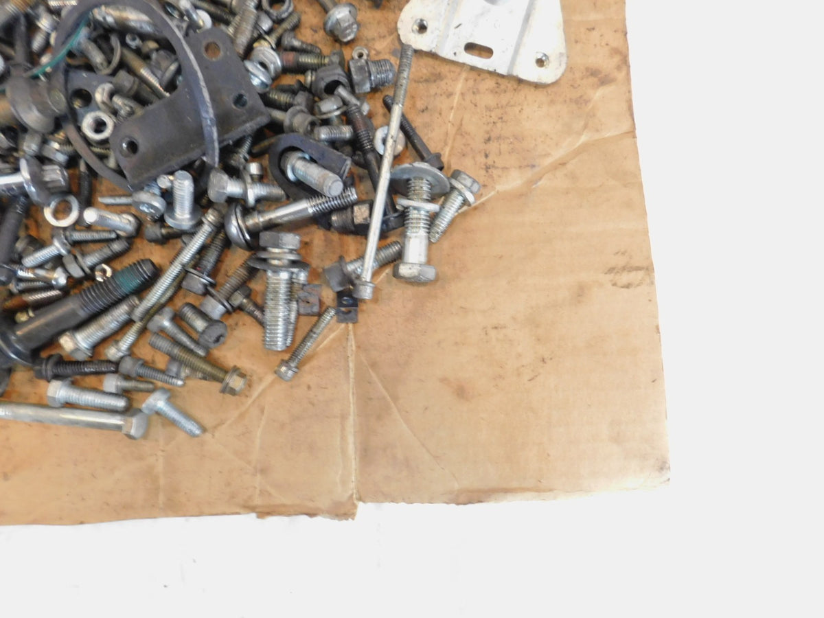 2012 12 Harley Davidson Road Glide Custom FLTRX Nut Bolt Bracket Box Parts Lot - C3 Cycle