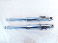 02-08 Harley Davidson Touring Road King Classic Chrome Left Right Front Forks - C3 Cycle
