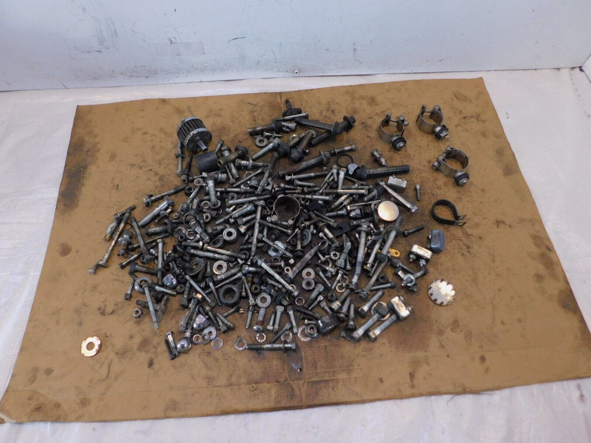 1994 Harley Davidson Dyna FXD Low Rider Engine Nut Bolt Brackets Parts Box Lot - C3 Cycle