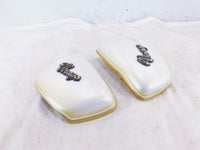 Yamaha Virago XV700 700 1100 XV1100 White Left/Right Side Frame Cover Panels - C3 Cycle