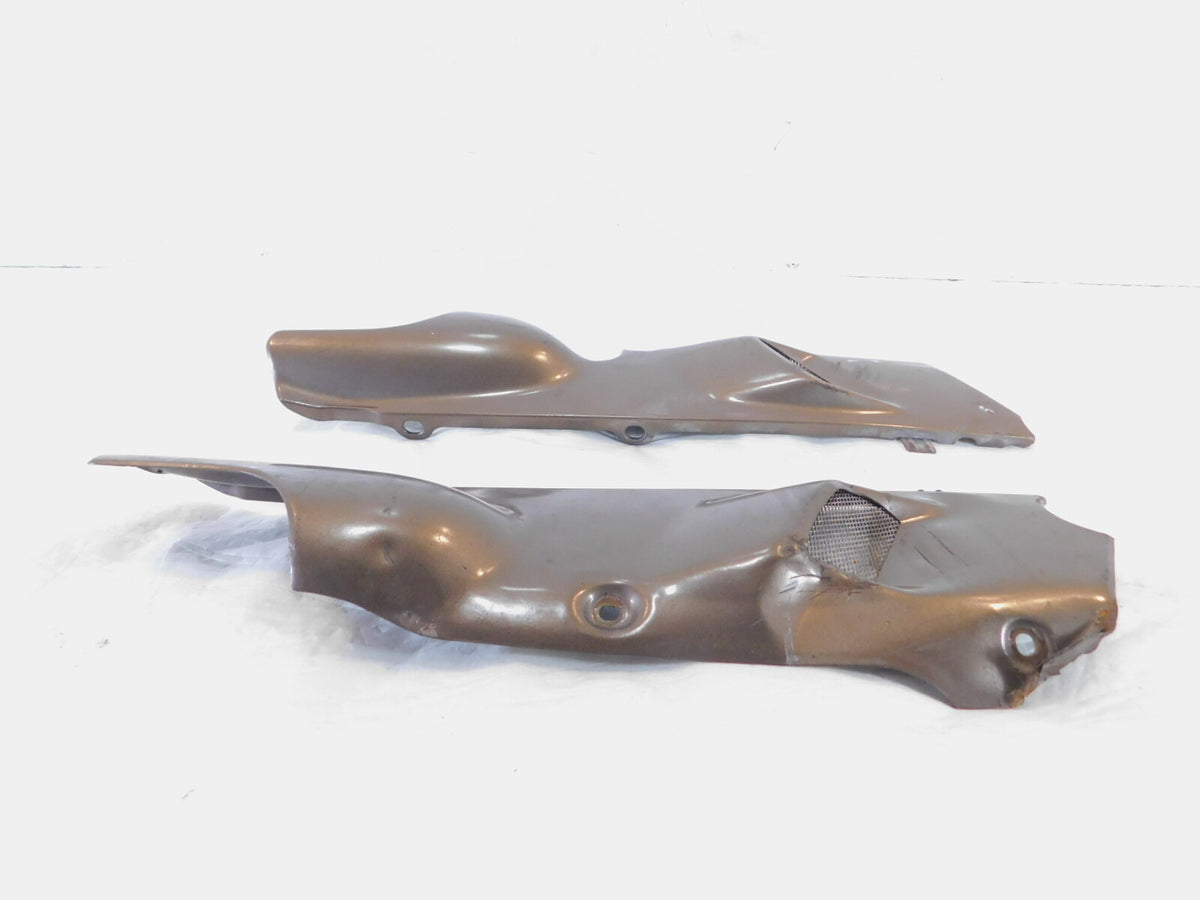 1988 88 Honda Goldwing 1500 GL1500 Beige Lower Left/Right Exhaust Side Covers