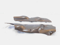 1988 88 Honda Goldwing 1500 GL1500 Beige Lower Left/Right Exhaust Side Covers