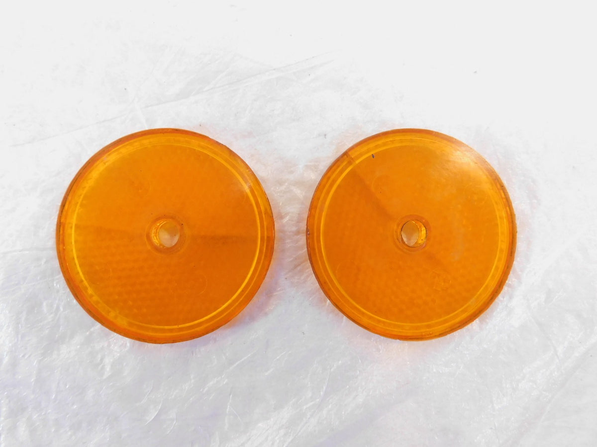 2008-2016 Triumph Street Triple 675 675R Front Fender Mudguard Amber Reflectors - C3 Cycle