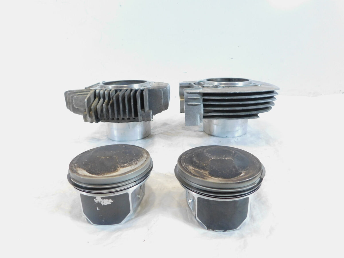 07-08 Ducati Monster 695 M695 Horizontal Vertical Cylinder Piston Blocks Jugs - C3 Cycle