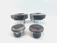 07-08 Ducati Monster 695 M695 Horizontal Vertical Cylinder Piston Blocks Jugs - C3 Cycle