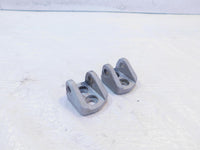 2013-2019 KTM 690 Duke Silver Left/Right Front Footrest Foot Pegs Bracket Mounts - C3 Cycle