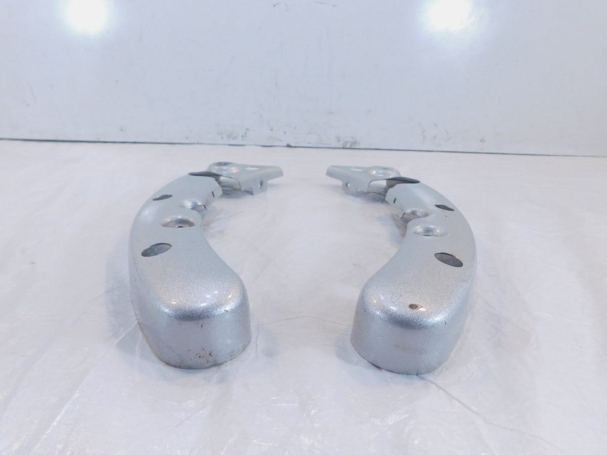 Harley Davidson Touring Road King Street Glide Silver Fender Frame Strut Covers - C3 Cycle