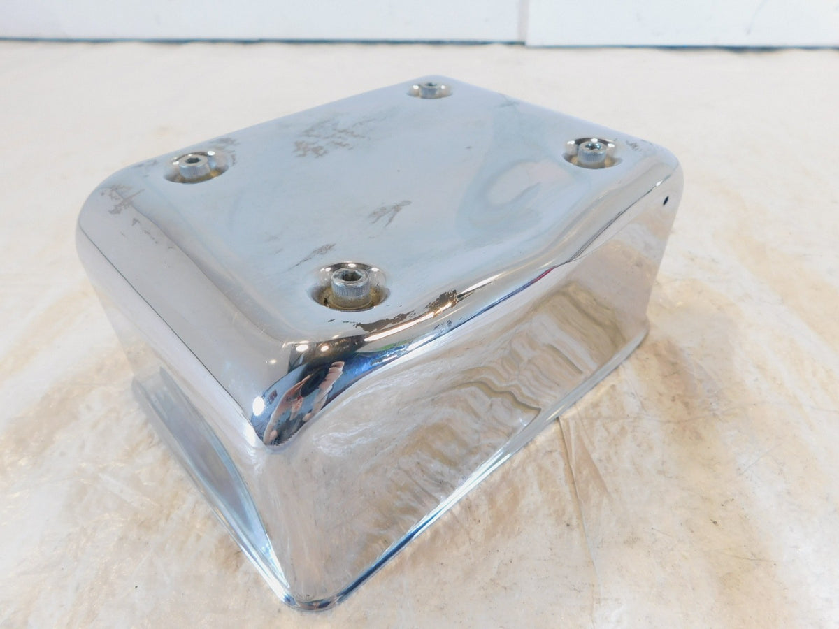 Harley Davidson Dyna Low Rider & Super Glide Chrome Electrical Left Side Cover - C3 Cycle