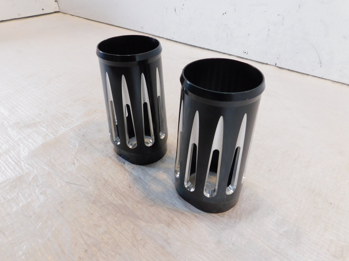 Harley Davidson Road King Electra Glide & Softail  Front Fork Slider Cover Tins - C3 Cycle