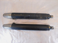 Indian Chief & Chieftain Dark Horse Left & Right Exhaust Header Pipe Mufflers - C3 Cycle