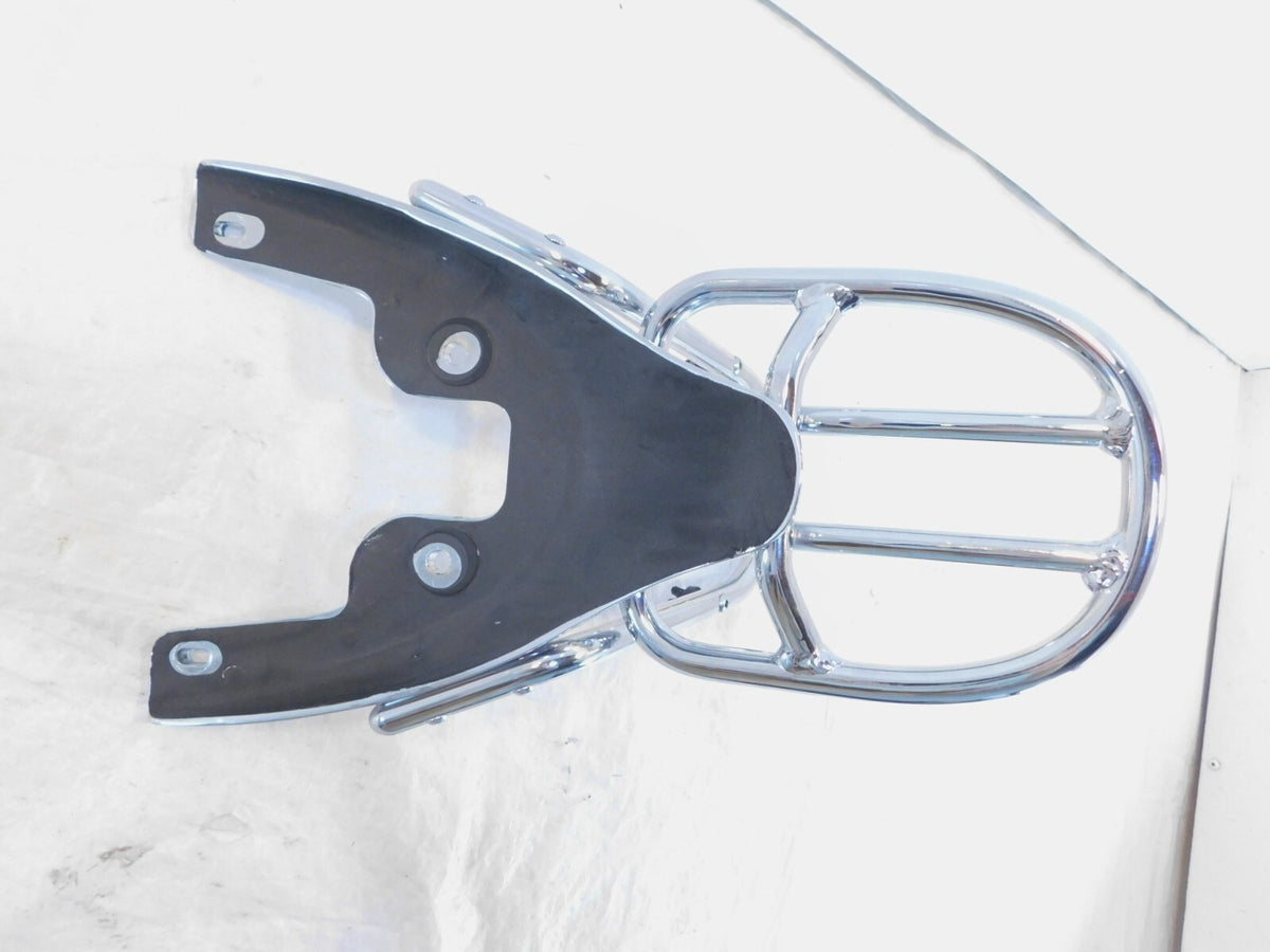 02-06 Harley Davidson V-Rod VRSC VRSCA Chrome Rear Passenger Back Rest Sissybar - C3 Cycle