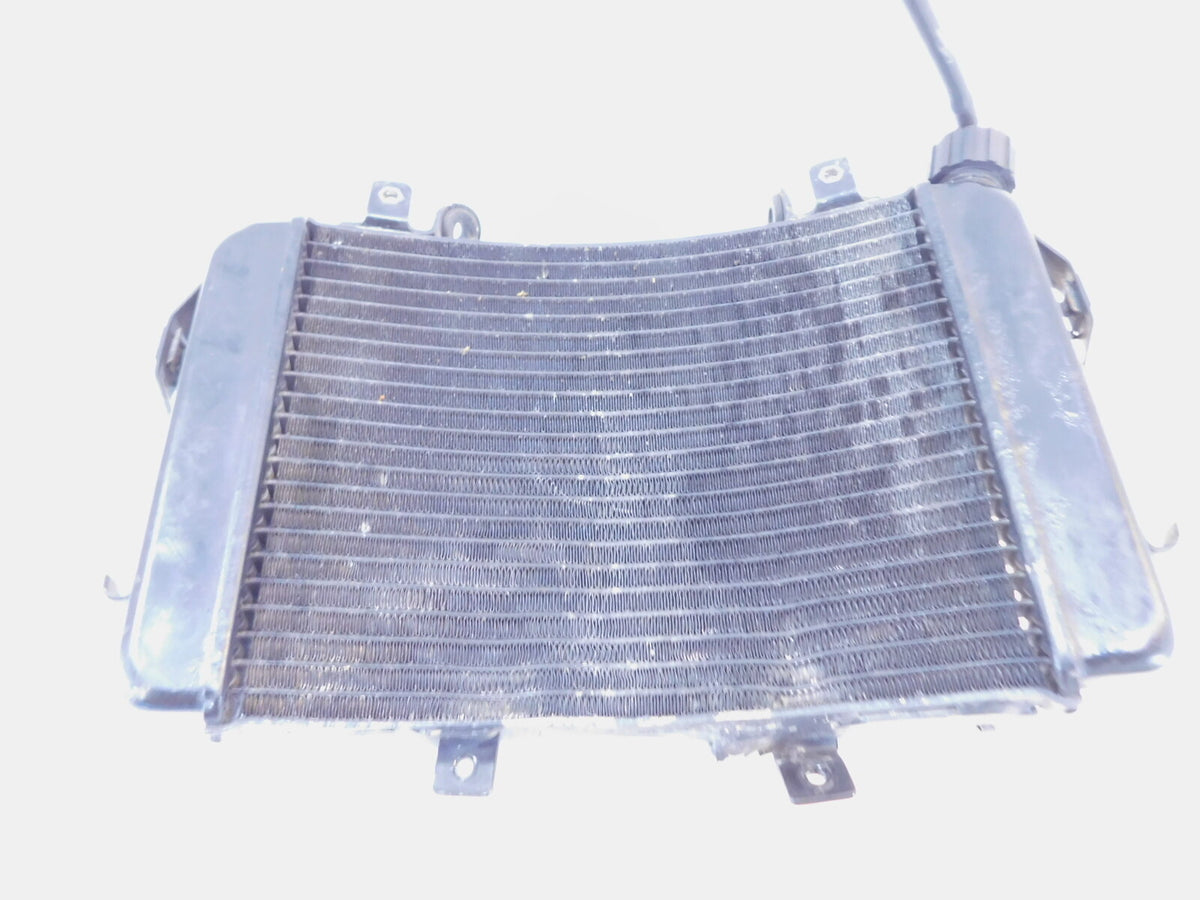 2013-2019 KTM 690 Duke Black Front Engine Motor Water Cooling Radiator - dents - C3 Cycle