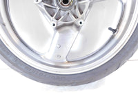1991-2003 Honda ST1100 & ST1100P Police 1100 Silver Cast Front Wheel Rim w/ Tire - C3 Cycle