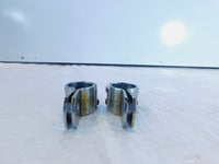 Harley Electra Glide & Road King Highway Footrest Footpeg Mount Clamp Brackets - C3 Cycle