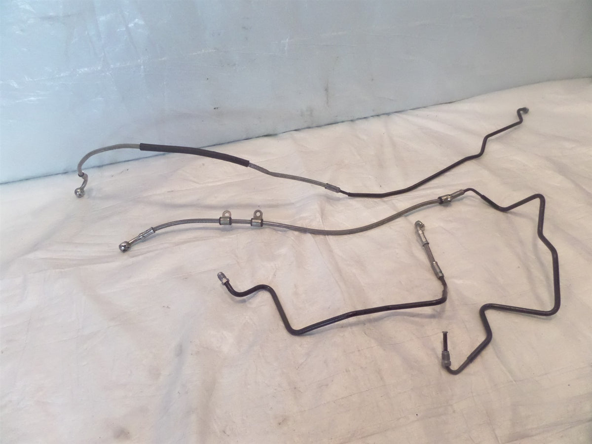 2014 14 Triumph Street Triple R ABS Brake Hose Pipe Line Lot - C3 Cycle