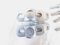 2006-2013 BMW F800ST Silver Bar Back Handlebar Riser Mount Bracket Clamps - C3 Cycle