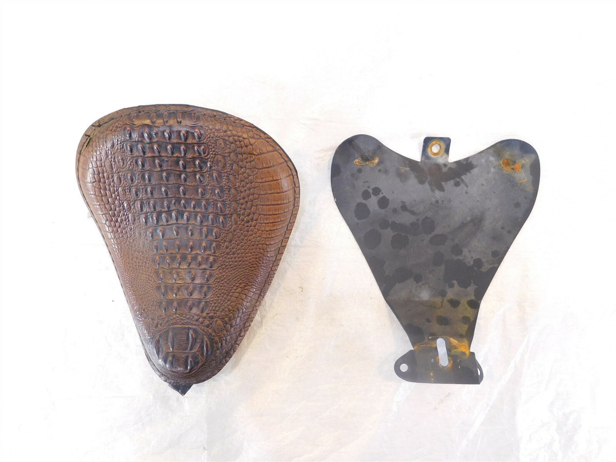 1998 Honda VT1100 Shadow 1100 ACE Vintage Leather Spring Bobber Solo Rider Seat