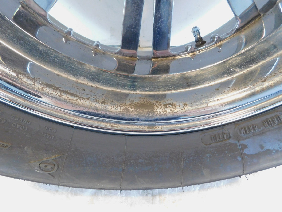 Harley Tri Glide Ultra Classic & Freewheeler Trike Chrome Rear Wheel Rim & Tire - C3 Cycle