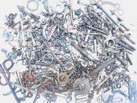 1985 85 Harley Davidson FX FXWG Wide Glide Nuts Bolt & Brackets Parts Box Lot - C3 Cycle