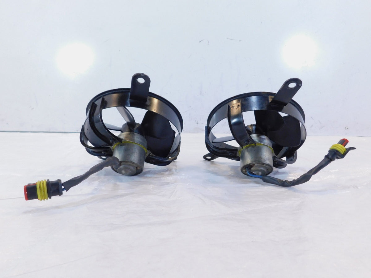 Ducati 749 749S & 999 999R Xerox Water Cooler Coolant Radiator Fan w/ Shroud - C3 Cycle