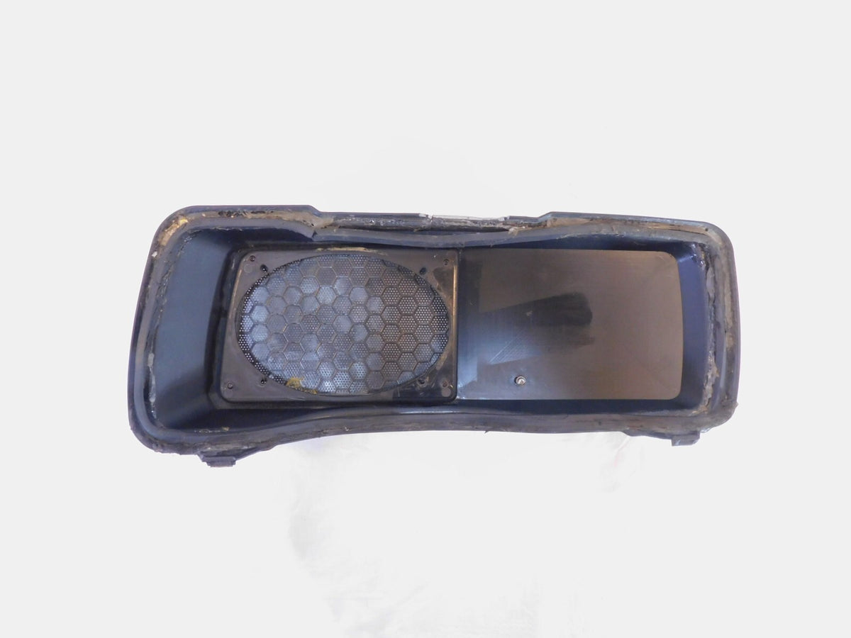 Harley Davidson Touring Electra Glide Black Left Speaker Saddlebag Cover Lid - C3 Cycle