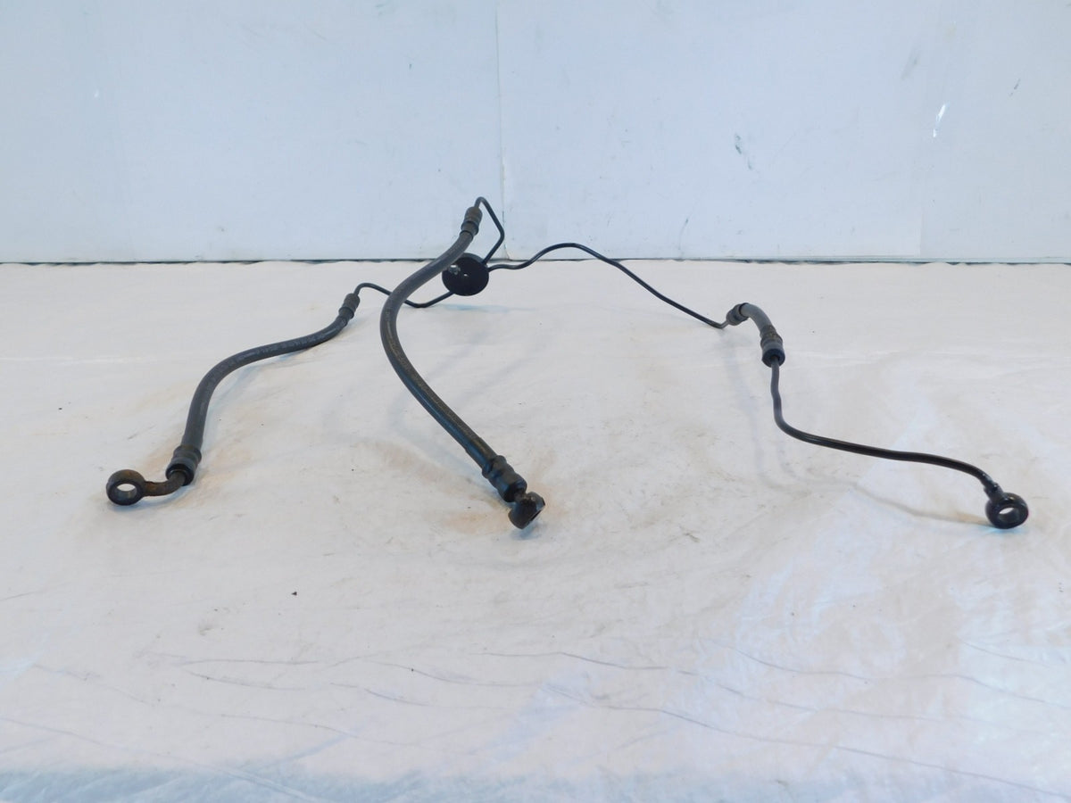 1994-1995 Harley Davidson Road King FLHR Dual Disc Front Bake Line Hose - C3 Cycle