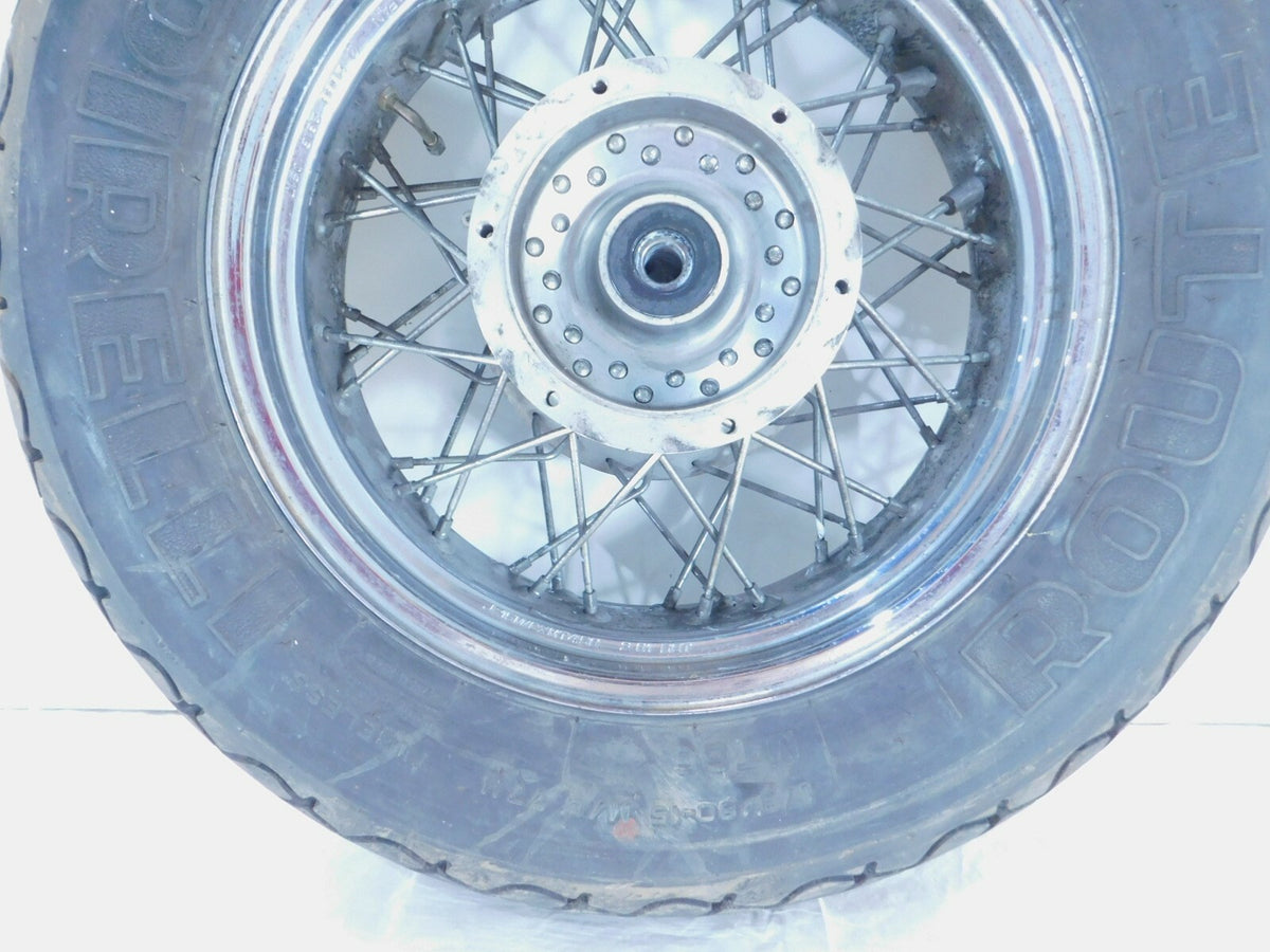 Yamaha V-Star 1100 XVS1100 Classic Custom Midnight Laced Rear Wheel Hub & Tire - C3 Cycle