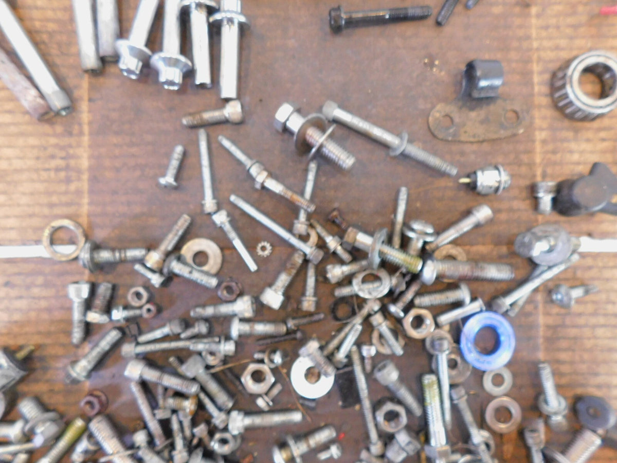 2004 04 Harley Davidson Sportster XL883 Hardware Nuts Bolts Brackets Parts Lot - C3 Cycle