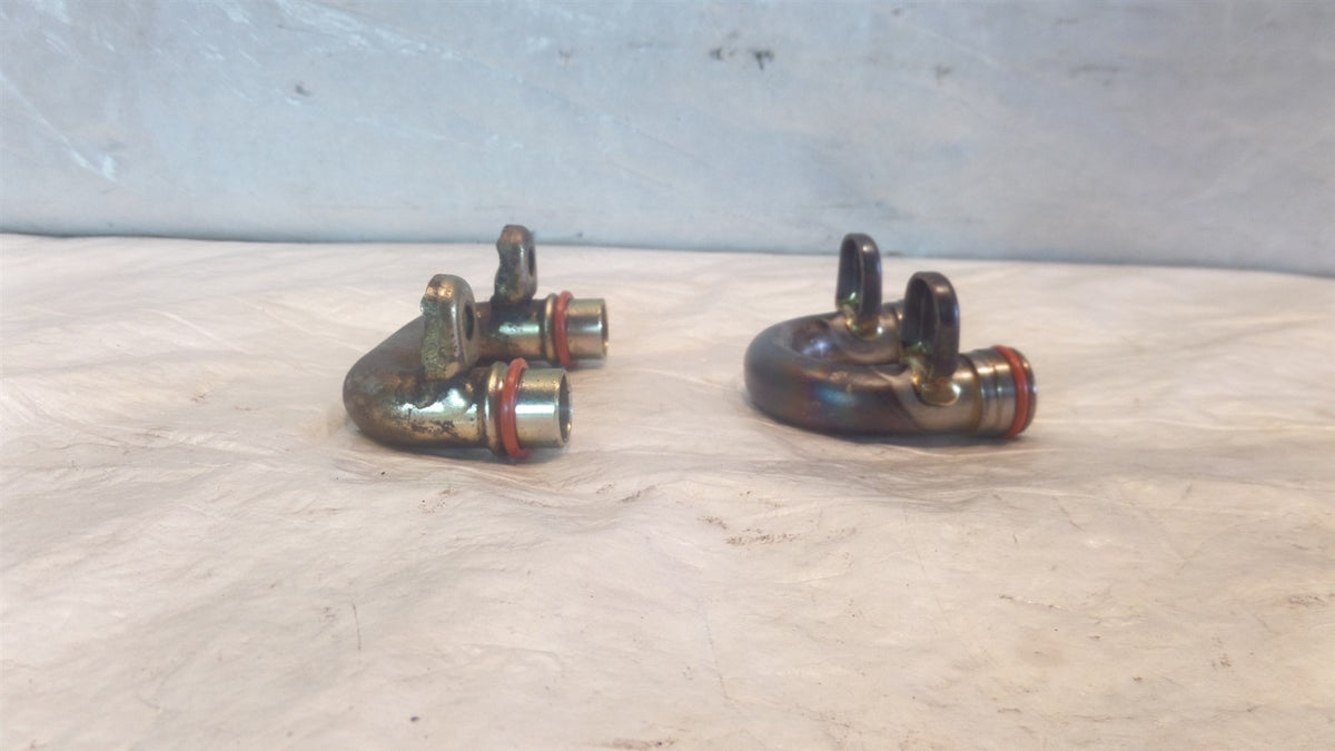 2001 & 2002 Yamaha YZFR6 R6 Engine Motor Crankcase & Oil Pump Hose Line Pipes - C3 Cycle