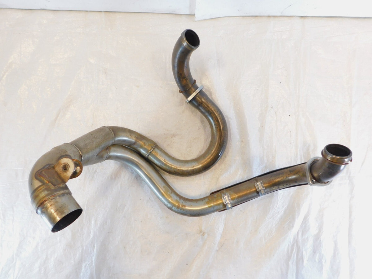 1995 & 1996 Buell S2 & S2T Thunderbolt Exhaust Muffler System Dual Header Pipes - C3 Cycle