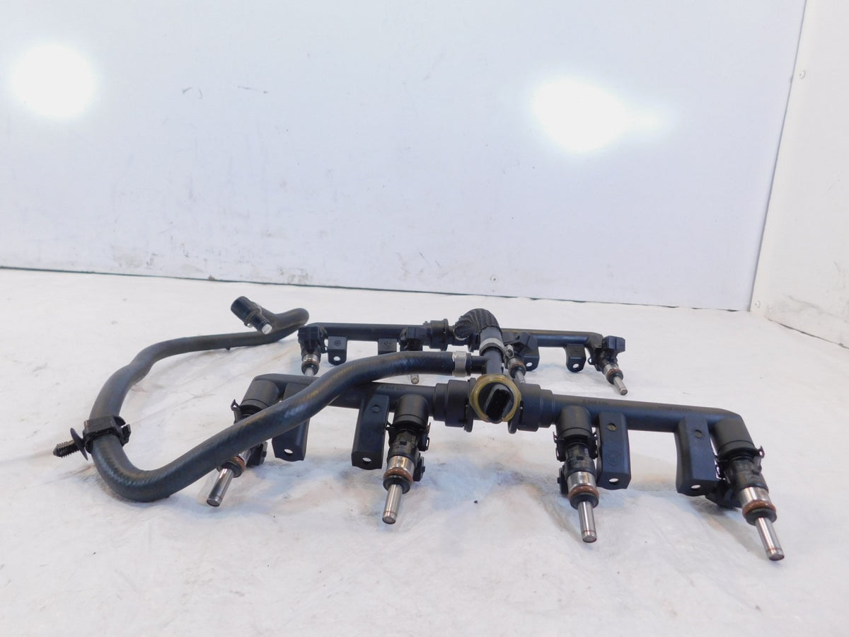 BMW S1000R S1000RR HP4 Primary/Secondary Gas Petrol Fuel Injectors & Rail Pipes - C3 Cycle