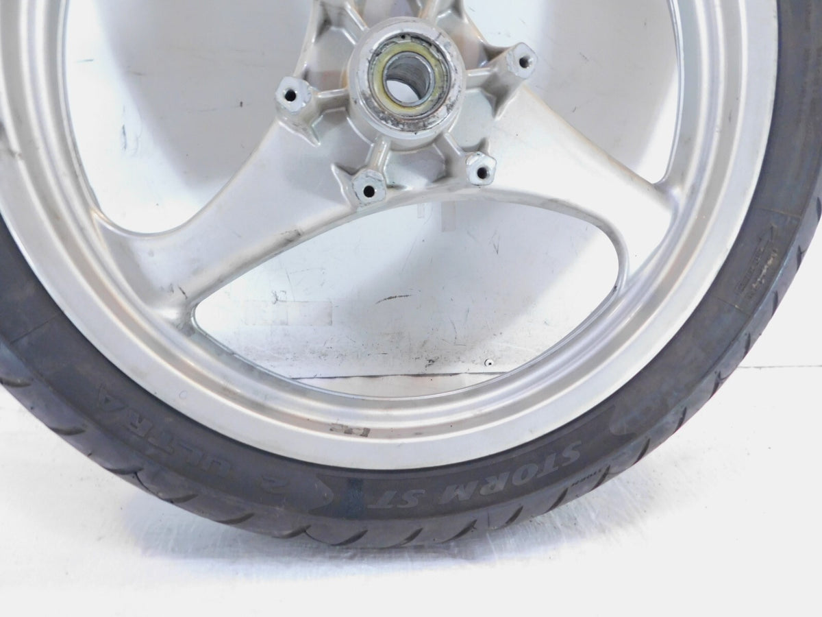 1992-1997 BMW K1100LT Silver Front Wheel Rim & Tire - 36312312809 - 2.5x18" - C3 Cycle